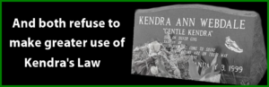 Kendra's grave